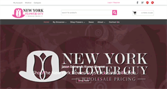 Desktop Screenshot of nyflowerguy.com