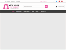 Tablet Screenshot of nyflowerguy.com